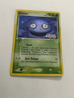 Team Rocket Returns Grimer 56/109 Holo Pokemon - Image 1