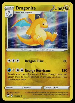 Pokemon SWSH12: Silver Tempest 131/195 Dragonite - Image 1