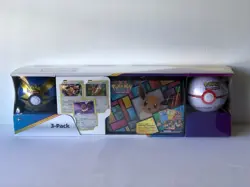 Costco Pokemon Collector 3-Pack: Treasure Chest Tin 820650101366 - Image 1