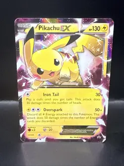 Pokemon Pikachu EX XY84 Holo Pendant XY Promos Pokemon - Image 1