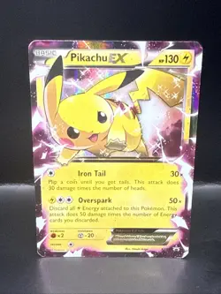 Pokemon Pikachu EX XY84 Holo Pendant XY Promos Pokemon - Image 2