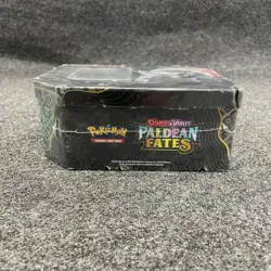 POKEMON Scarlet and Violet: PALDEAN Fates: TIN Shiny Iron Treads, Sealed, Wear - Image 3