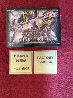 Yugioh Alliance Insight 1st Edition Mini Booster Box Factory Sealed Ships Free - Image 1