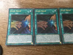 BLRR-EN020 x3 SLASH DRAW Ultra Rare 1st Edition YuGiOh Cards PLAYSET - Image 2