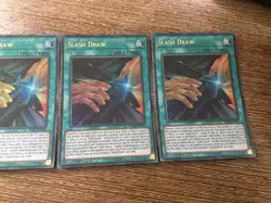 BLRR-EN020 x3 SLASH DRAW Ultra Rare 1st Edition YuGiOh Cards PLAYSET - Image 3