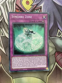 BLMR-EN048 Synchro Zone Secret Rare 1st Edition NM Yugioh Card - Image 1