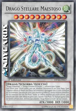 DRAGO STELLARE MAESTOSO (Majestic Star Dragon) Rara • DP10 IT017 • 1Ed • Yugioh! - Image 1