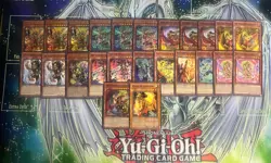 FIRE KING HIGH AVATAR SACRED PHOENIX WOLFBARK YAKSHA GARUNIX YUGIOH DECK - Image 2