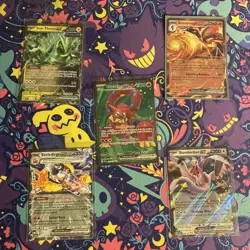 Pokemon Volcanion Ex 171/159 Full Art Near Mint 5 Card Lot - Image 1