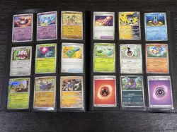 Pokemon Binder Collection- 117 Cards and Includes Binder! - Image 4