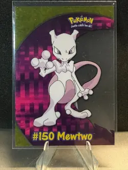 Pokemon Card Mewtwo #150 PC5 Topps TV Animation Edition EX - Image 1