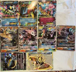 Pokemon TCG Jumbo Oversized Card Lot Of 9 - Image 1