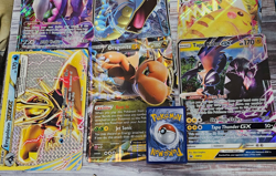 Jumbo Pokemon Card Lot Of 14 - Pikachu, Urshifu, Gen 7 Starters, Gyarados & More - Image 2