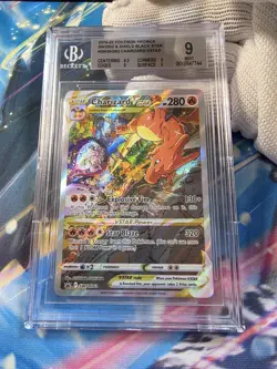 Charizard VSTAR SWSH262 SWSH: Sword & Shield Promo Cards Holo BGS 9 - Image 1