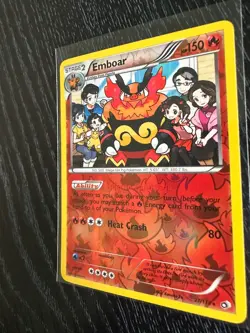 POKEMON LEGENDARY TREASURES CARD LOT (7 Cards) - gardevoir, piplup, emboar, Etc - Image 2