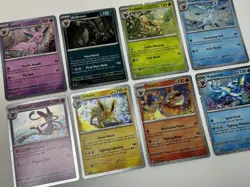 Pokemon Prismatic Evolutions Costco Mini Tins Cosmo Promo Cards (8 Cards Total) - Image 2