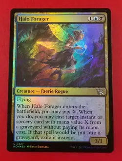 1x Halo Forager | FOIL | March of the Machine | MTG Magic Cards - Image 1
