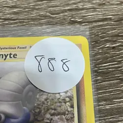 Omanyte Neo Discovery 60/75 Vintage WOTC Pokemon Card TCG 2001 - Image 3
