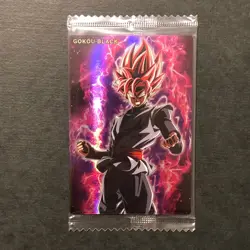 Y1991 Goku Black SR Holo Japanese Dragon Ball UNLIMITED Wafer Card Sealed - Image 1