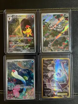Lot of four Pokemon cards, great value! - Image 1
