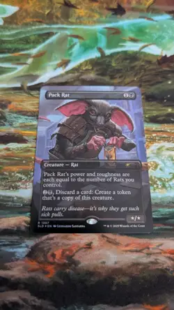 Pack Rat (1307) (Rainbow Foil) Secret Lair Drop Foil - Image 1