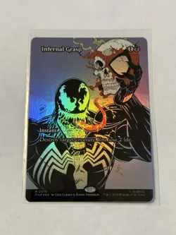 Infernal Grasp (Borderless) Marvel Eternal-Legal FOIL - Image 1