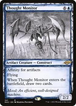 Thought Monitor SHOWCASE - 341 - Rare - Modern Horizons 2 MH2 MTG - Image 1
