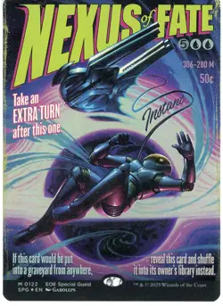 2025 Magic the Gathering Nexus of Fate Instant Showcase Special Guests Nr/Mt - Image 1