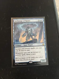 Mtg Archmage of Runes - Foundations + Bonus Foils - Image 1
