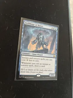 Mtg Archmage of Runes - Foundations + Bonus Foils - Image 2