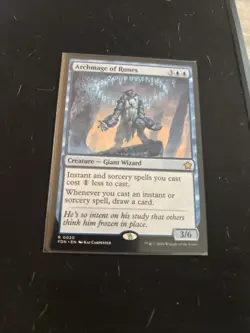 Mtg Archmage of Runes - Foundations + Bonus Foils - Image 3