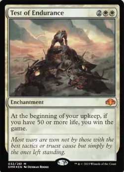Test of Endurance M Dominaria Remastered # 32 NM Foil - Image 1