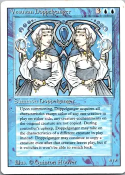 2022 Magic the Gathering B Vesuvan Doppelganger Memorabilia/Rare #384 - Image 1