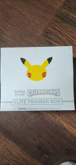 Factory Sealed Pokemon TCG: 25th Anniversary Celebrations Elite Trainer Box - Image 1