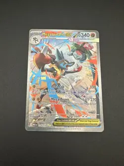 Mega Lucario Ex SIR 179/132 Pokemon Mega Evolutions - Image 3
