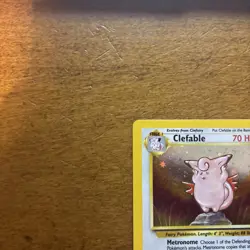 Pokemon Base Set 2 - Clefable 5/130 Holo Rare LP - Image 2