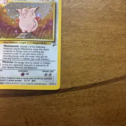 Pokemon Base Set 2 - Clefable 5/130 Holo Rare LP - Image 4