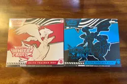 Pokemon TCG: Black Bolt And white Flare Elite Trainer Box ETB Sealed Set Of 2 - Image 1