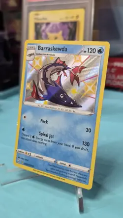 2021 Barraskewda SV032/SV122 Shining Fates Shiny Vault Holo NM/MINT Pokemon TCG - Image 3