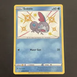 Sobble SV025/SV122 SWSH: Shining Fates: Shiny Vault Holo Rare Pokemon TCG 2021 - Image 1