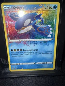 Pokemon TCG Shining Fates Kyogre 21/72 Amazing Rare - Image 1