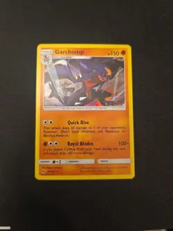 Garchomp Holo Rare - 99/156 - Ultra Prism Pokemon 2018 - Image 1