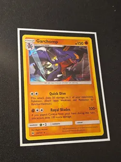 Garchomp Holo Rare - 99/156 - Ultra Prism Pokemon 2018 - Image 4