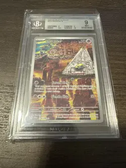BGS 9 DROWZEE 210/198 Illustration Rare IR POKEMON Scarlet & Violet MINT - Image 1