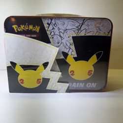 Pokemon TCG Celebration 25th Anniversary Collector’s Chest/ Lunch Box Tin Sealed - Image 3