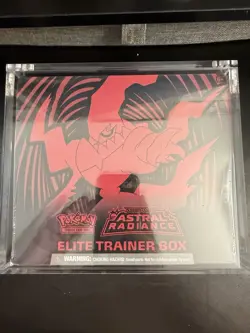 Sealed Pokemon Astral Radiance Elite Trainer Box With Acrylic Case - Image 2