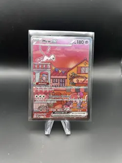 2023 POKEMON SVP EN-SV BLACK STAR PROMO 151 ULTRA-PREMIUM COLL #053 MEW Ex LP/NM - Image 1