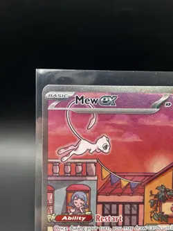 2023 POKEMON SVP EN-SV BLACK STAR PROMO 151 ULTRA-PREMIUM COLL #053 MEW Ex LP/NM - Image 2