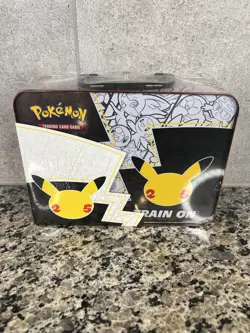 Pokemon Celebrations 25th Anniversary Collectors Chest Lunchbox Sealed - Image 2