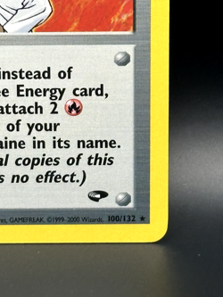 Blaine Trainer 100/132 - Gym Challenge Regular - TCG Pokemon - LP - Image 4